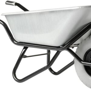 Schubkarre CLIPSO Excellium 120 L verzinkt PS Rad