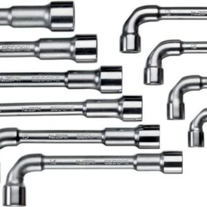 Steckschlüsselsatz abgew.12tlg. 6kt.doppelt Gedore