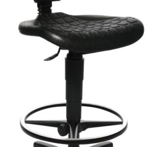 Arbeitsstuhl TEC 20 Counter PU schwarz