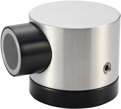 KWS 1015 Türfeststeller silber elox. Dauermagnet 1 KWS 1015 Türfeststeller silber elox. Dauermagnet