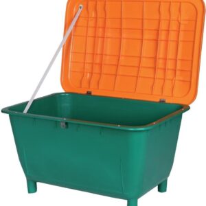 Streugutbehälter 220 L eckig o. Entnahmerutsche