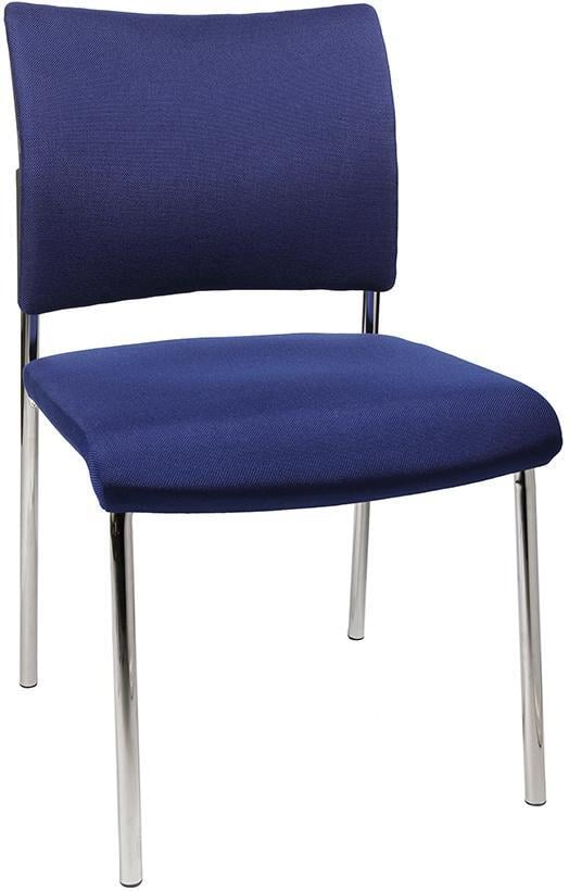 Bes.-Stuhl Visit10 m.Polster,blau 1 Bes.-Stuhl Visit10 m.Polster,blau