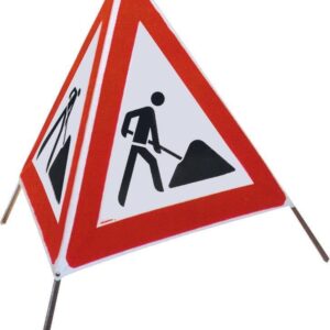 Faltsignal Typ.70N, 700mmVKZ.123 "Baustelle"