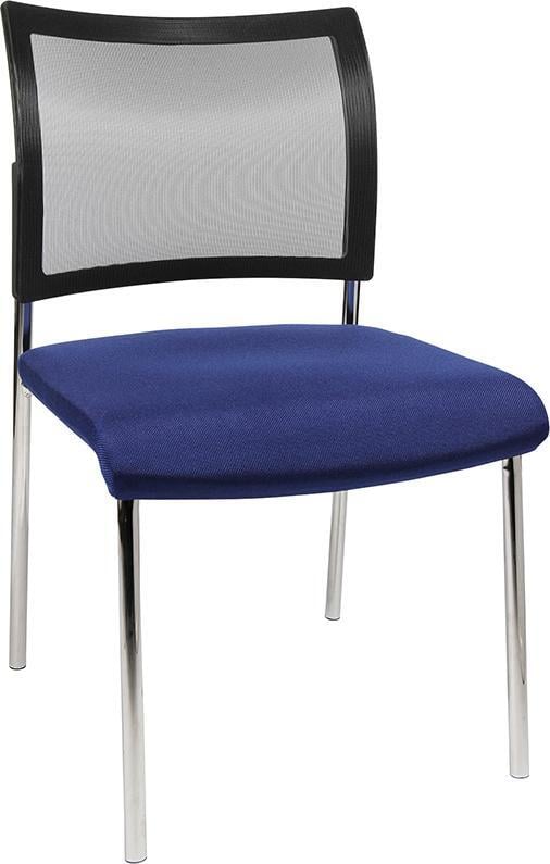 Bes.-Stuhl Visit10 m.Polster/Netz,blau 1 Bes.-Stuhl Visit10 m.Polster/Netz,blau