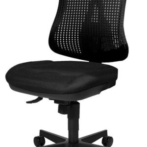 Drehstuhl Head Point SY schwarz/schwarz,Netz.