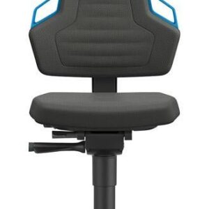 Stuhl Nexxit 2 Rollen K-Leder Griff blau