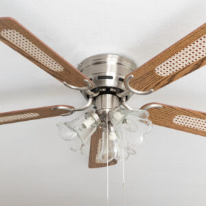 Deckenventilator Kisa Deluxe flach mit Beleuchtung