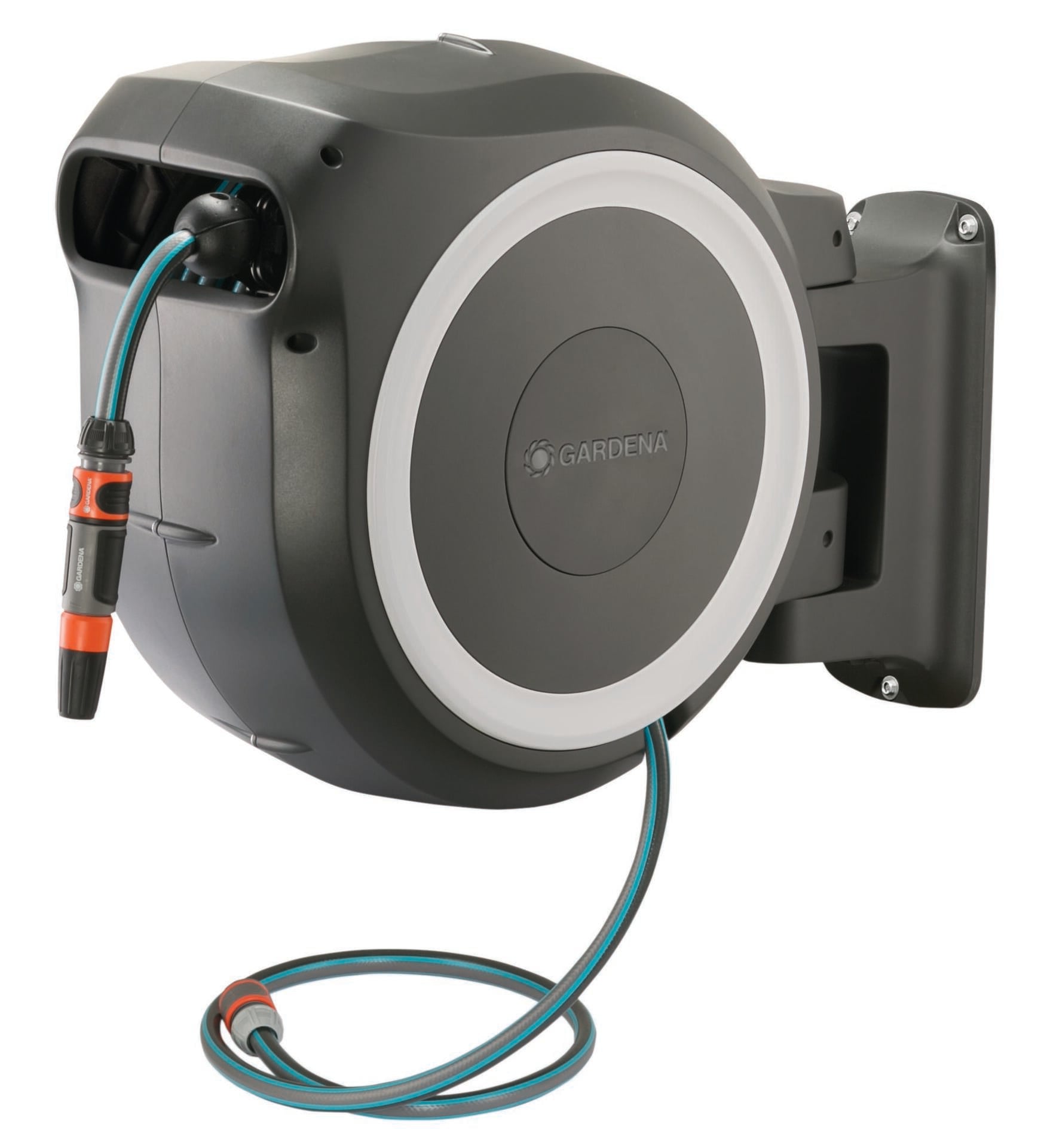 Wand-Schlauchbox RollUp M/L (weiß) 25 m 1 Wand-Schlauchbox RollUp M/L (weiß) 25 m