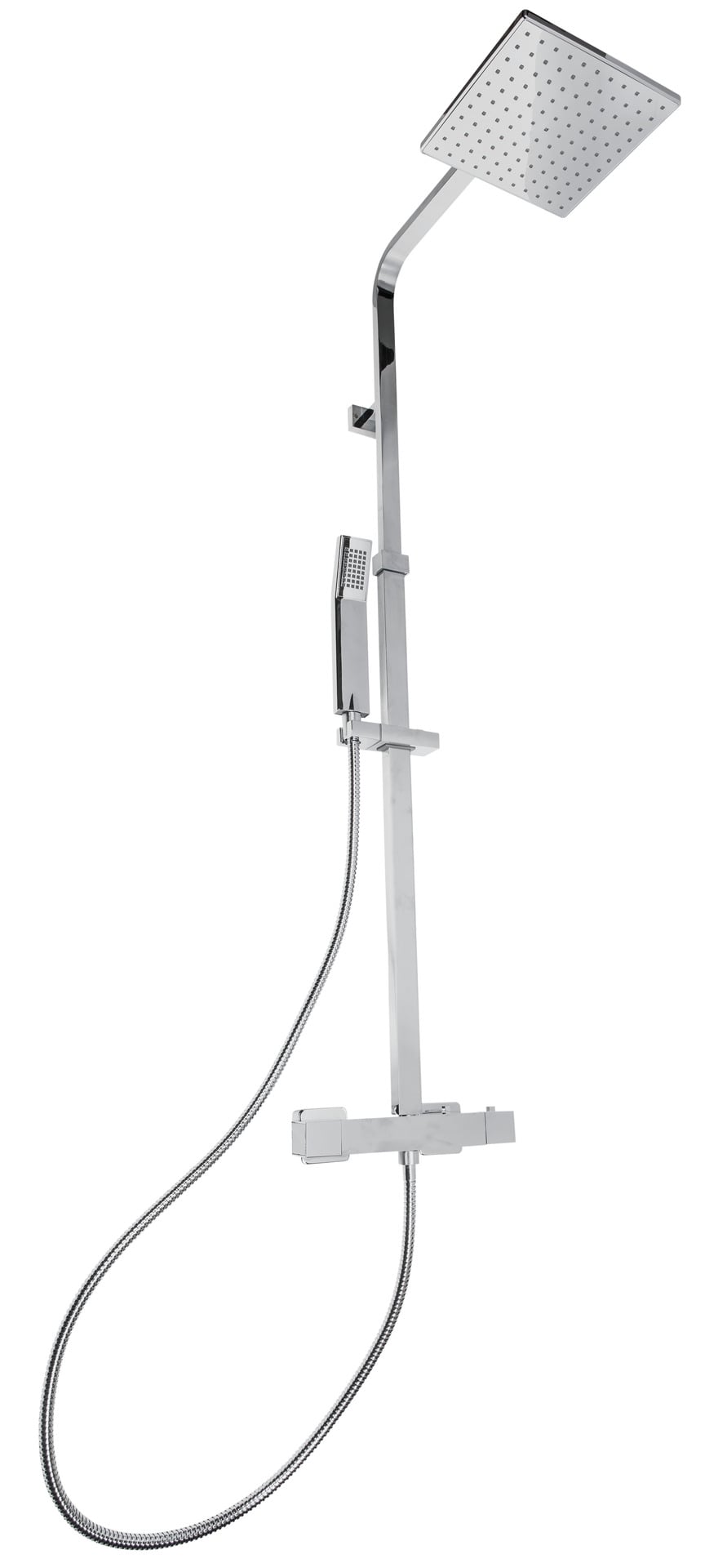 Wellness Duschsystem eckig mit Thermostat KAHUNA 1 Wellness Duschsystem eckig mit Thermostat KAHUNA