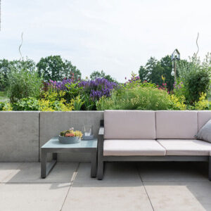 L-Stein bewehrt, 12cm, grau