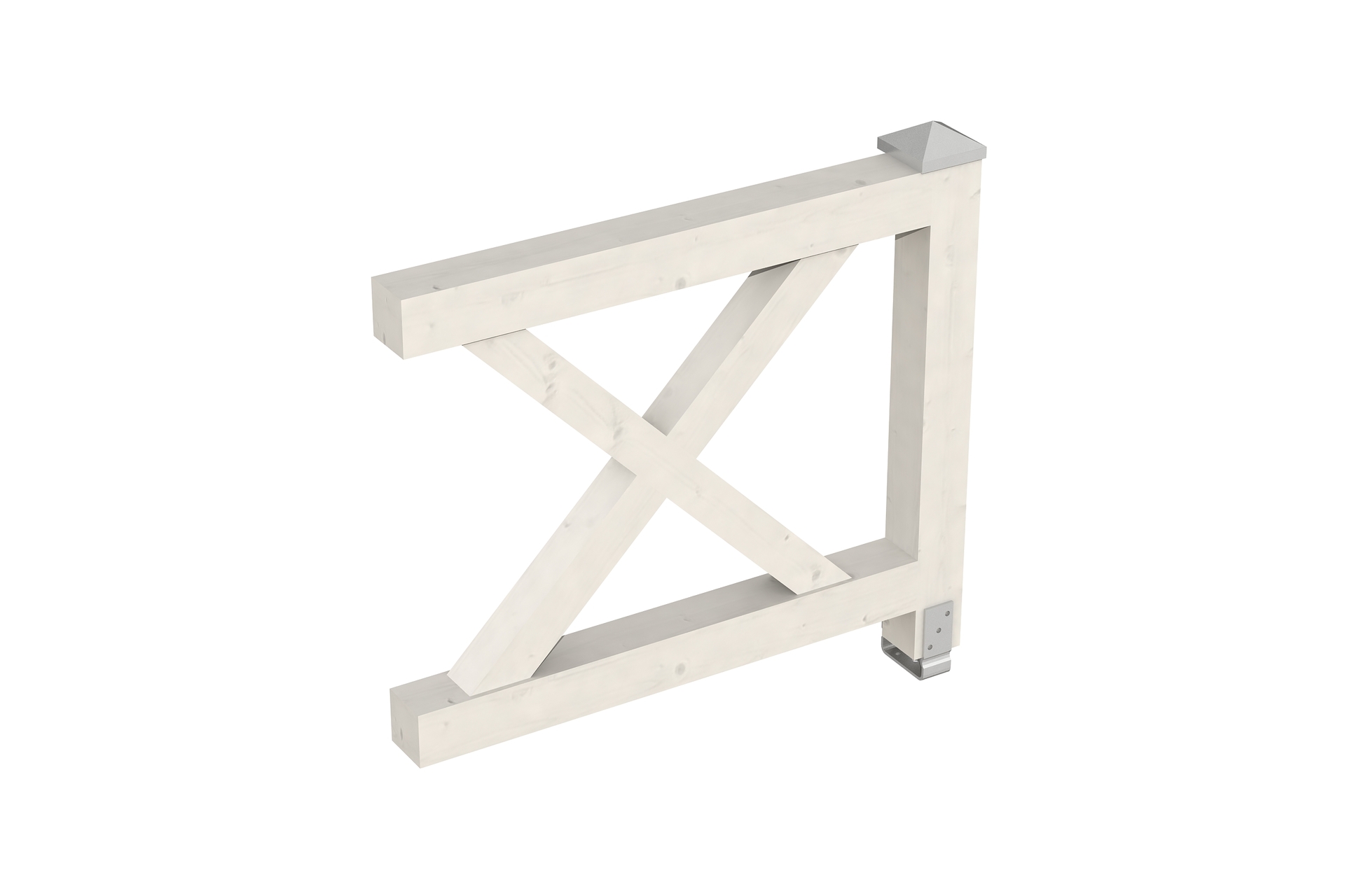 Brüstung Andreaskreuz 1 Brüstung Andreaskreuz