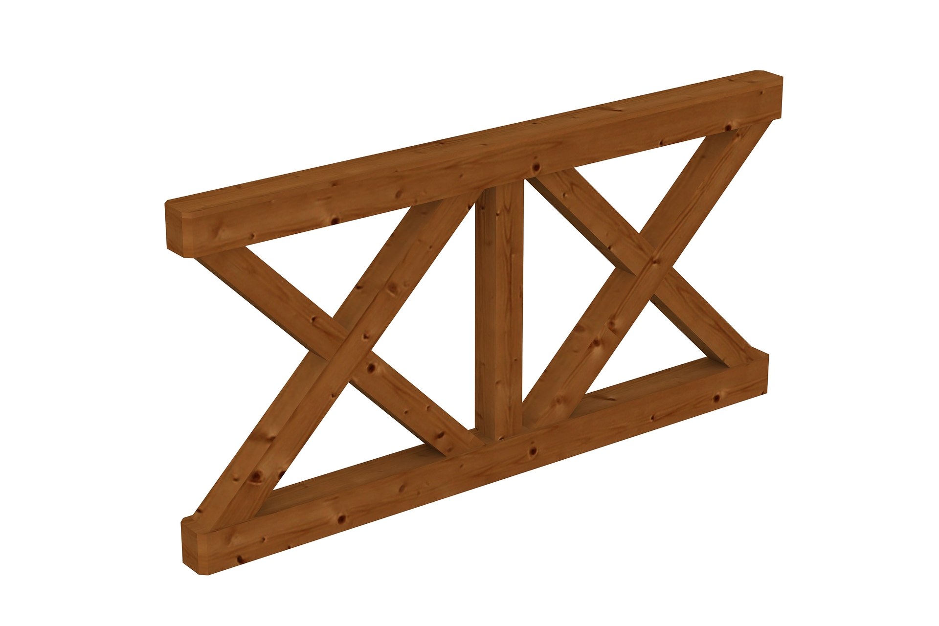 Brüstung Andreaskreuz 1 Brüstung Andreaskreuz