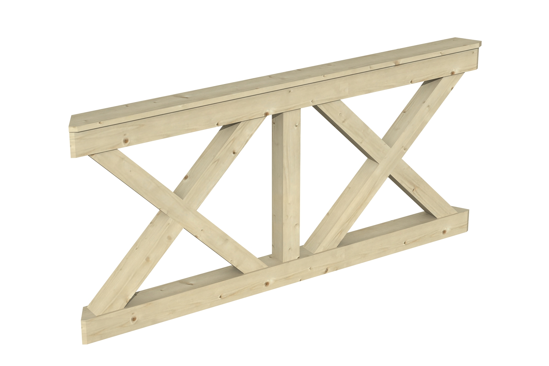 Brüstung Andreaskreuz Nice 1 Brüstung Andreaskreuz Nice