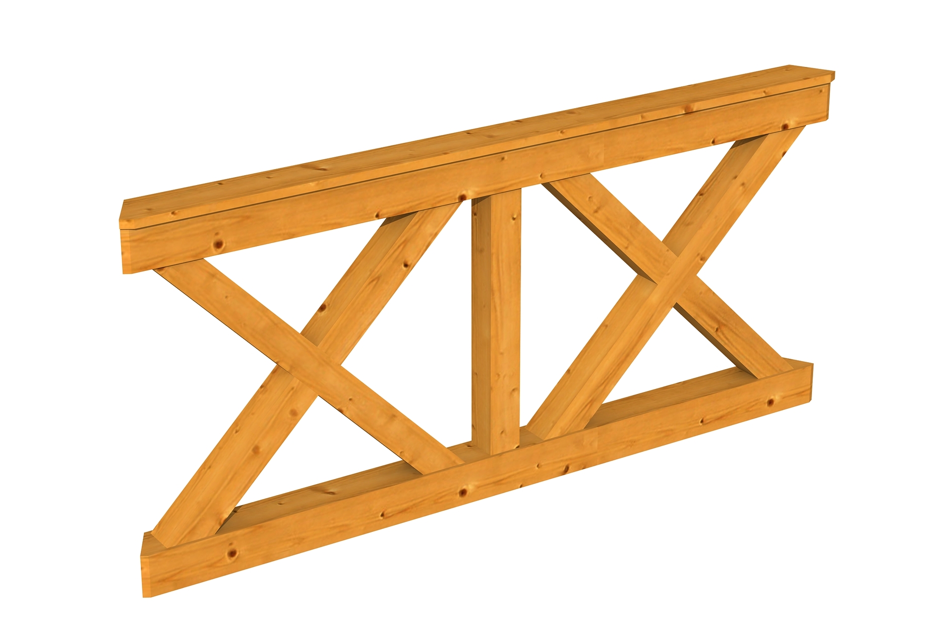 Brüstung Andreaskreuz Nice 1 Brüstung Andreaskreuz Nice