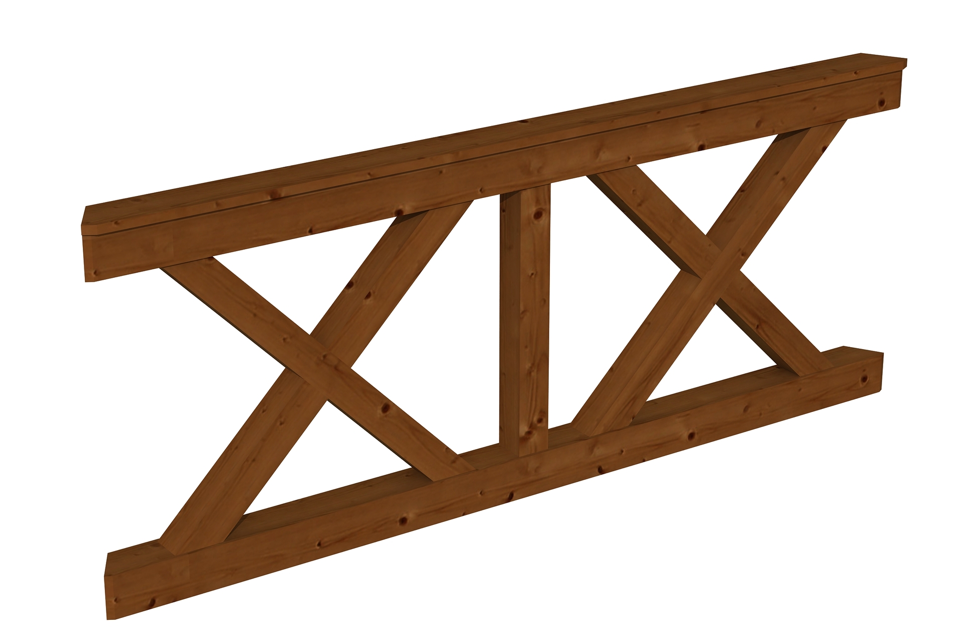 Brüstung Andreaskreuz Nice 1 Brüstung Andreaskreuz Nice