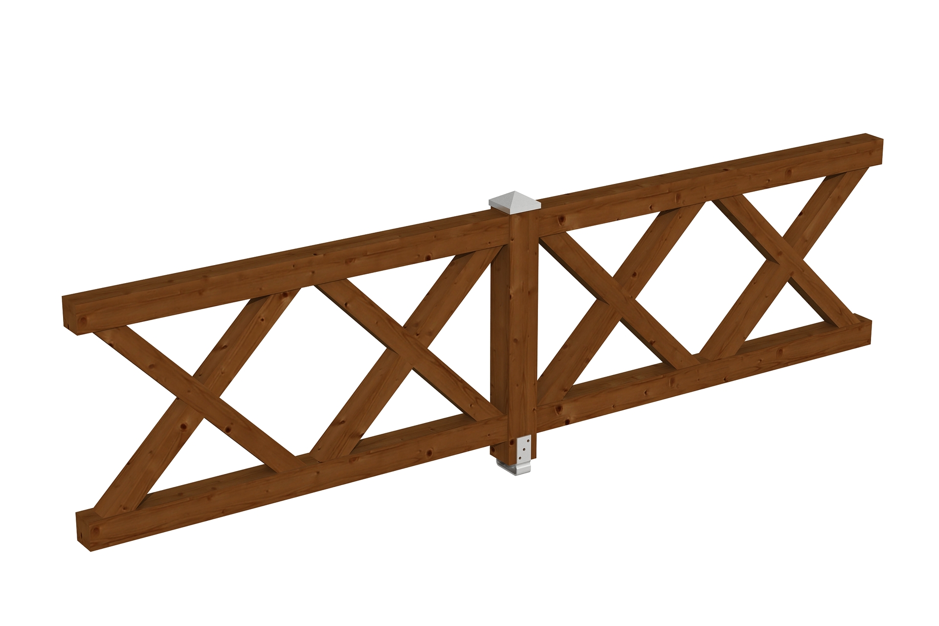 Brüstung Andreaskreuz 1 Brüstung Andreaskreuz