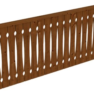 Brüstung Balkonschalung Fichte