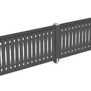 Brüstung Balkonschalung Fichte