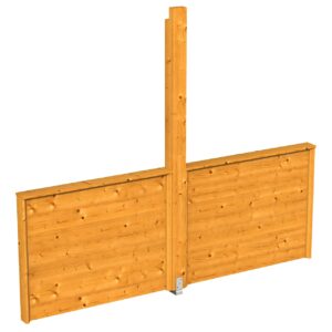 Brüstung für Pavillon Toulouse Fichte 270 x 106cm