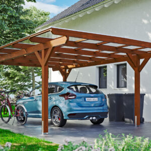 Carport Odenwald gerade Kopfbänder