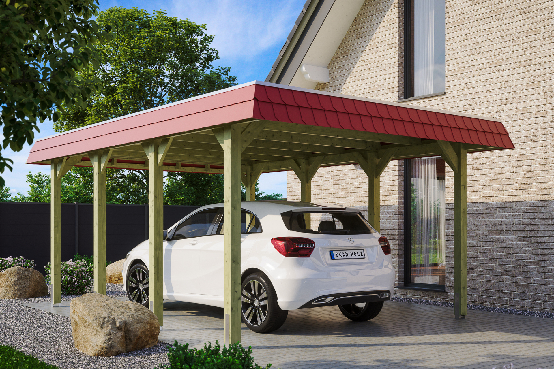 Carport Spreewald 1 Carport Spreewald