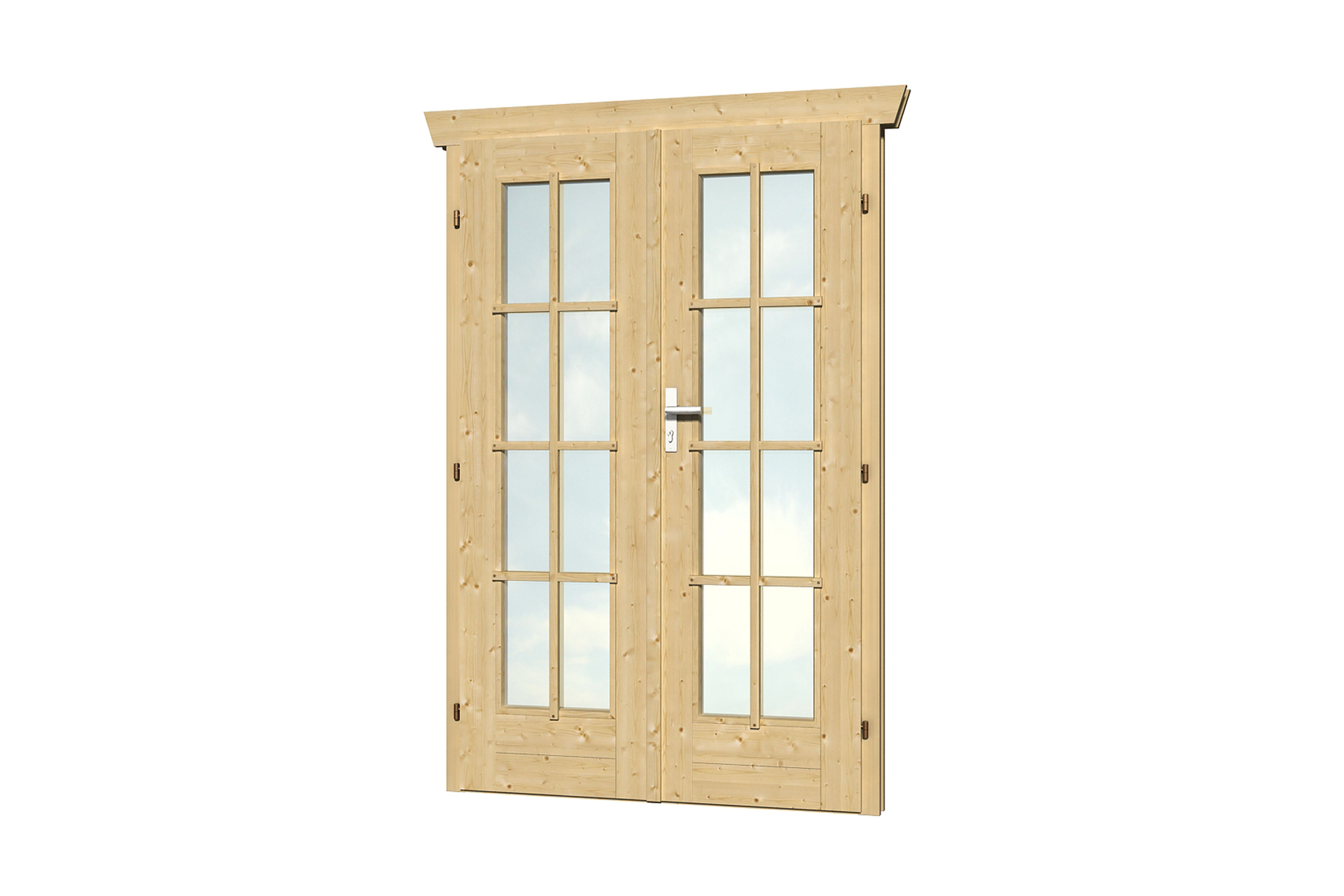 Doppeltür, vollverglast 1 Doppeltür, vollverglast