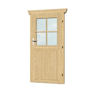 Einzeltür, Anschlag rechts