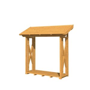 Holzunterstand  Paul 1, 240x88cm