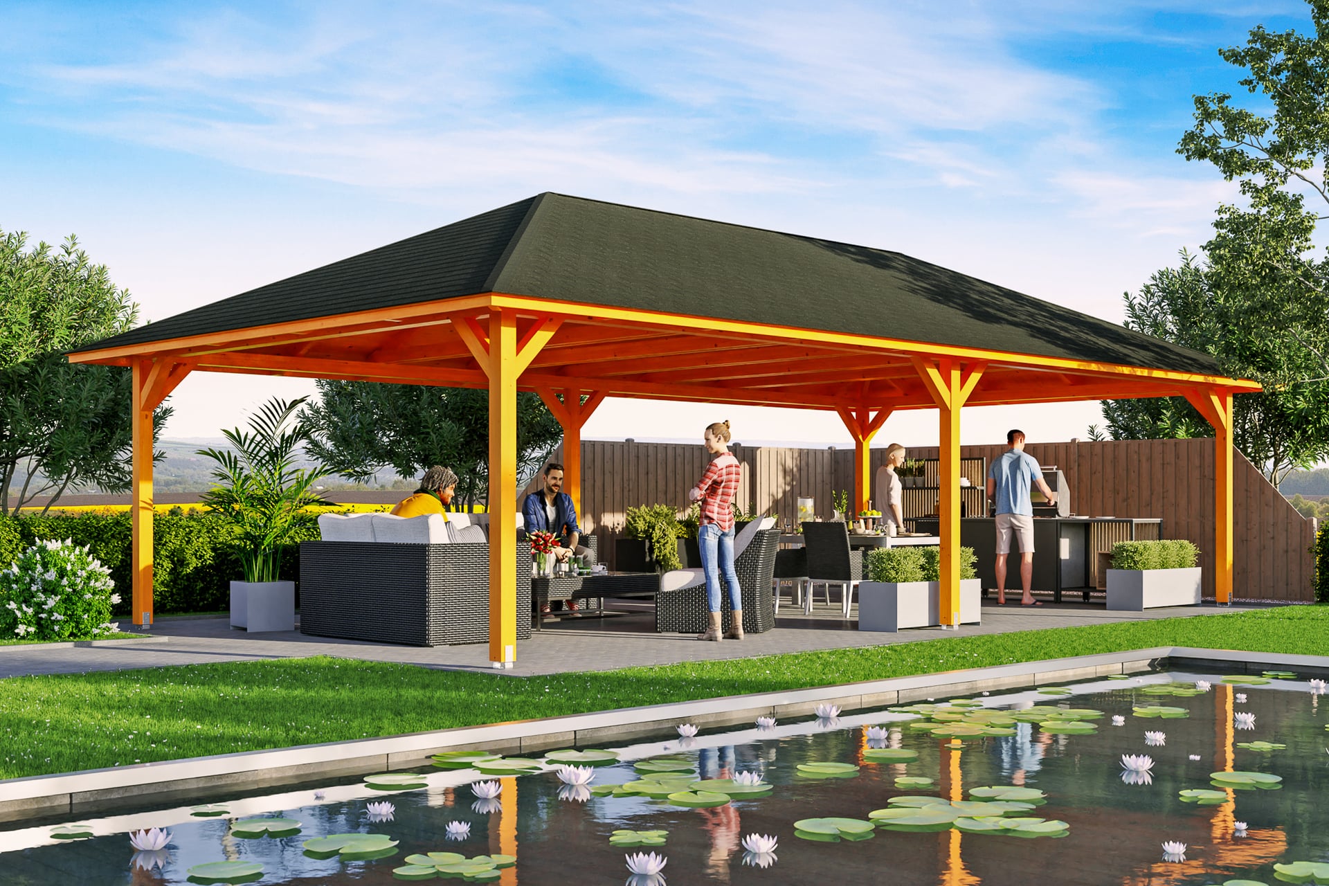 2353013 4 eck pavillon orleans