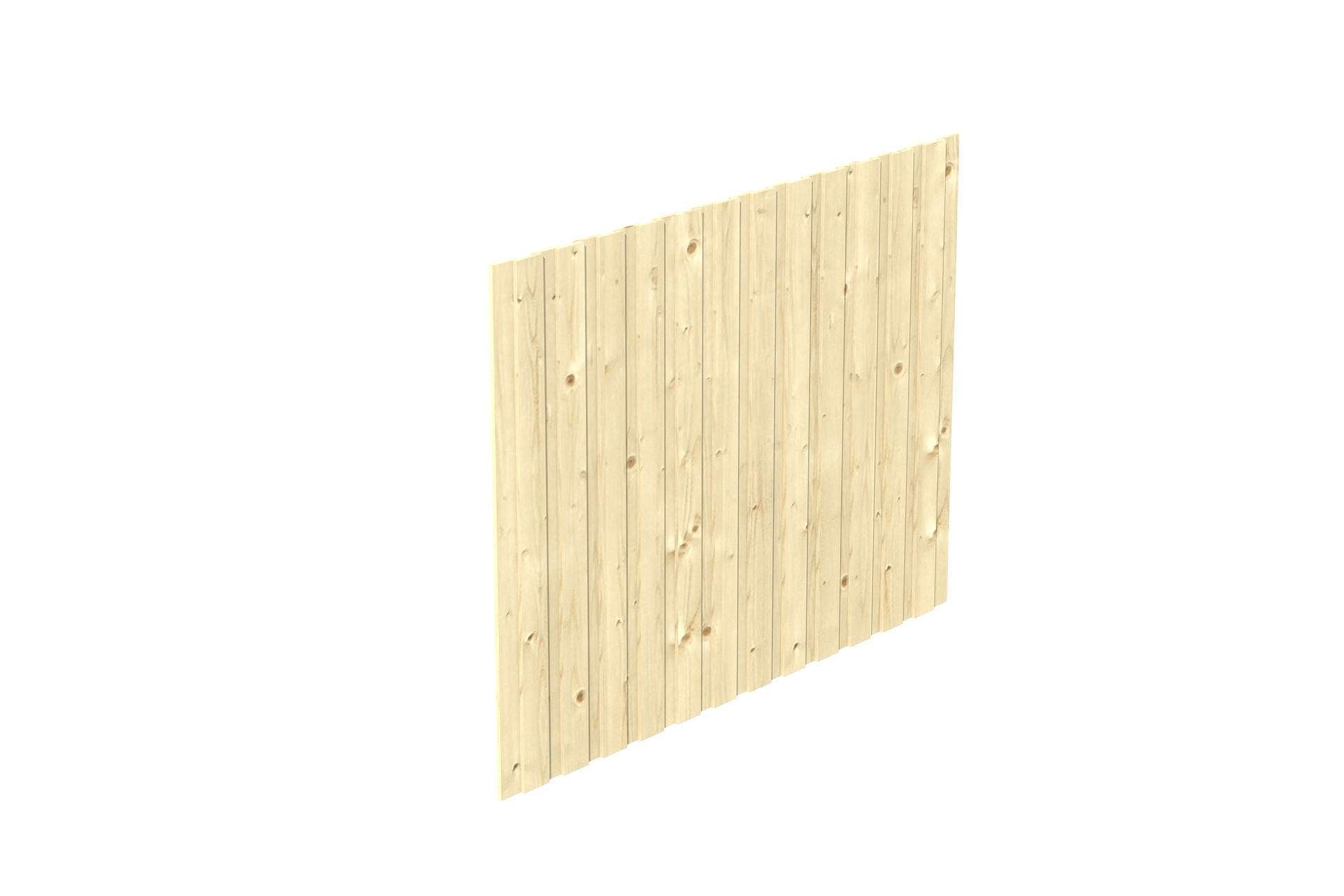Seitenwand aus Deckeschalung 20x120mm Fichte 1 Seitenwand aus Deckeschalung 20x120mm Fichte