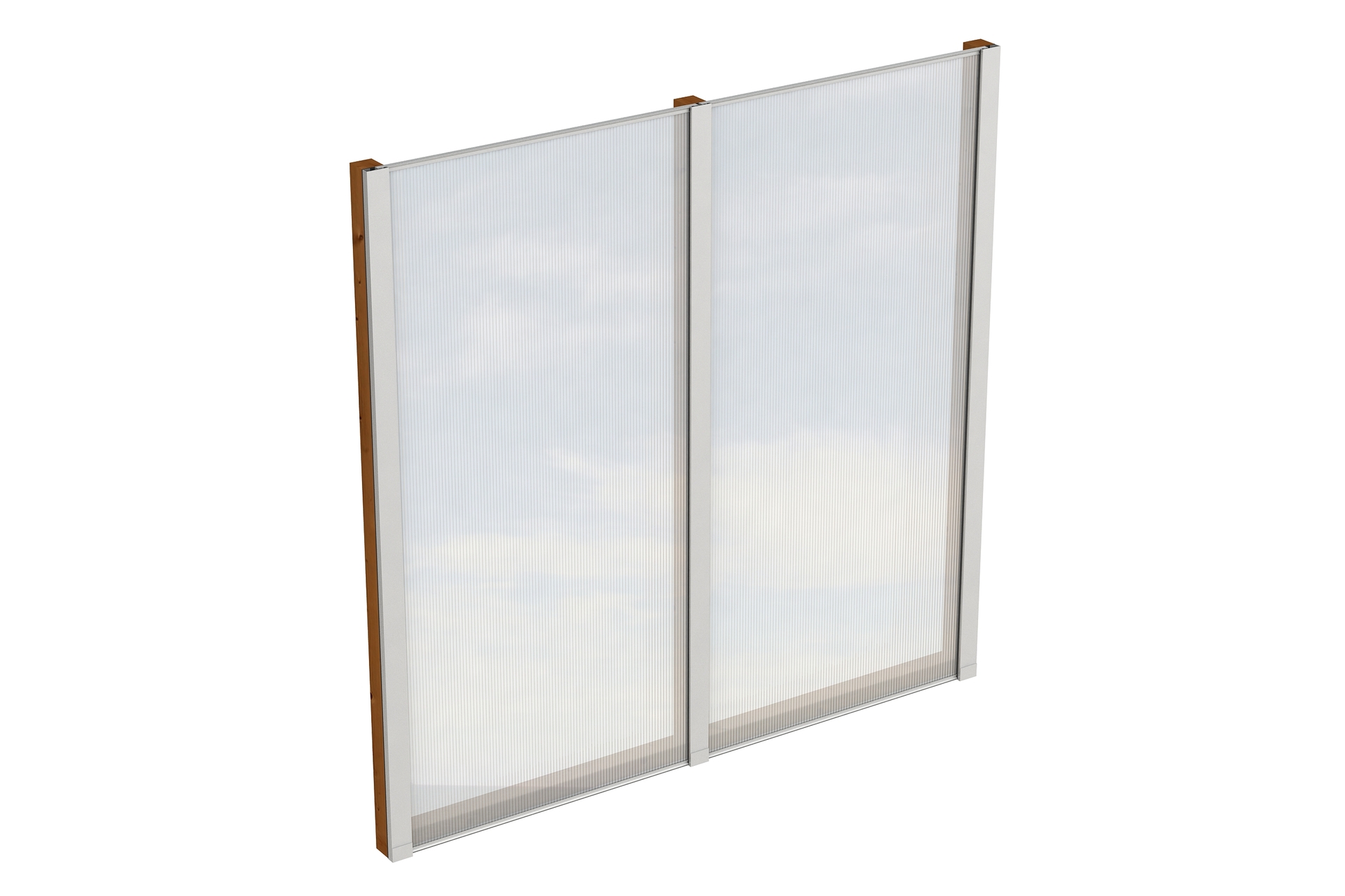 2353373 seitenwand m polycarbonat freistehend fichte