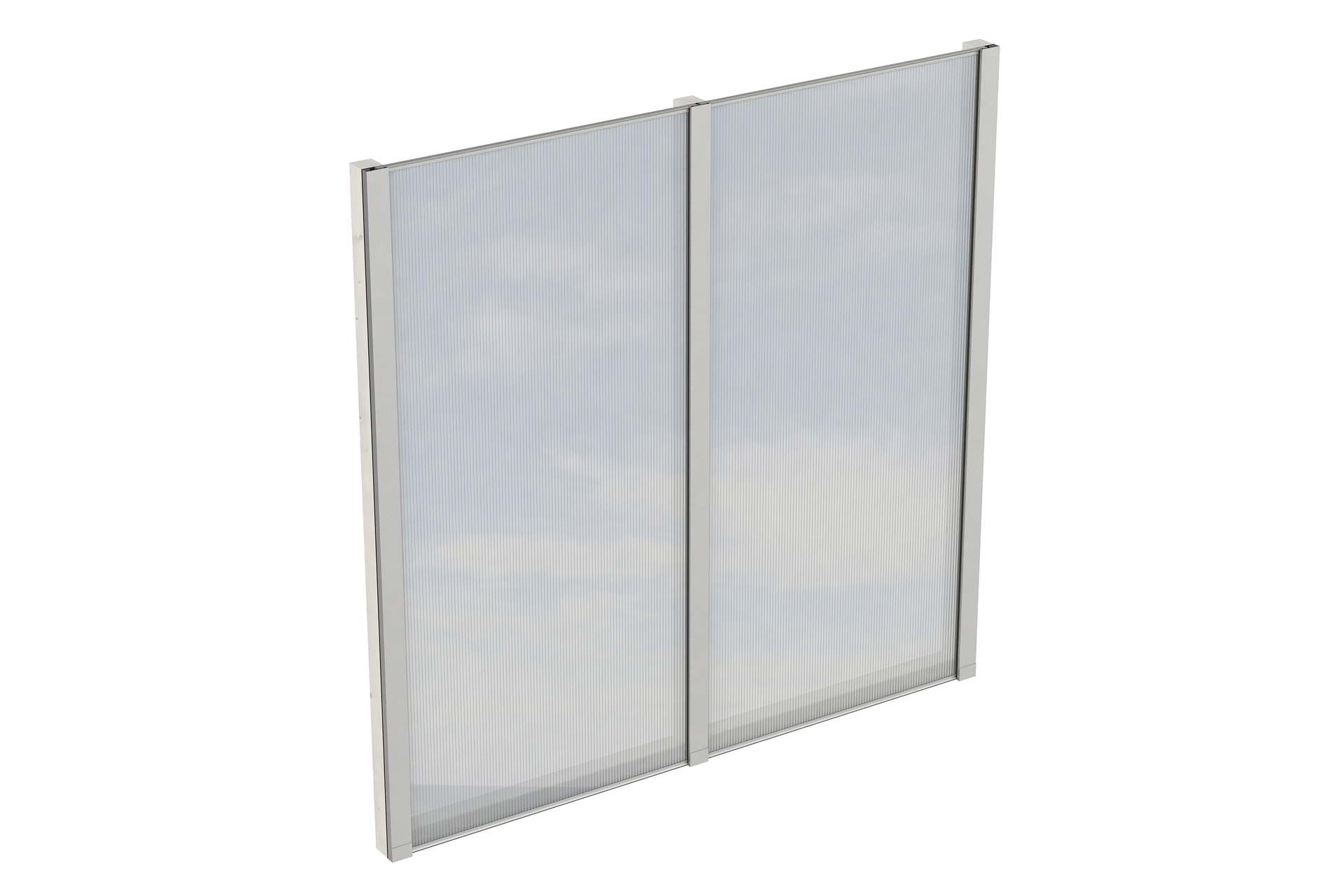2353374 seitenwand m polycarbonat freistehend fichte