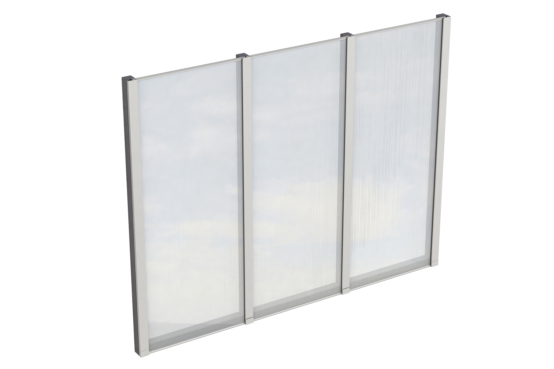 2353380 seitenwand m polycarbonat freistehend fichte
