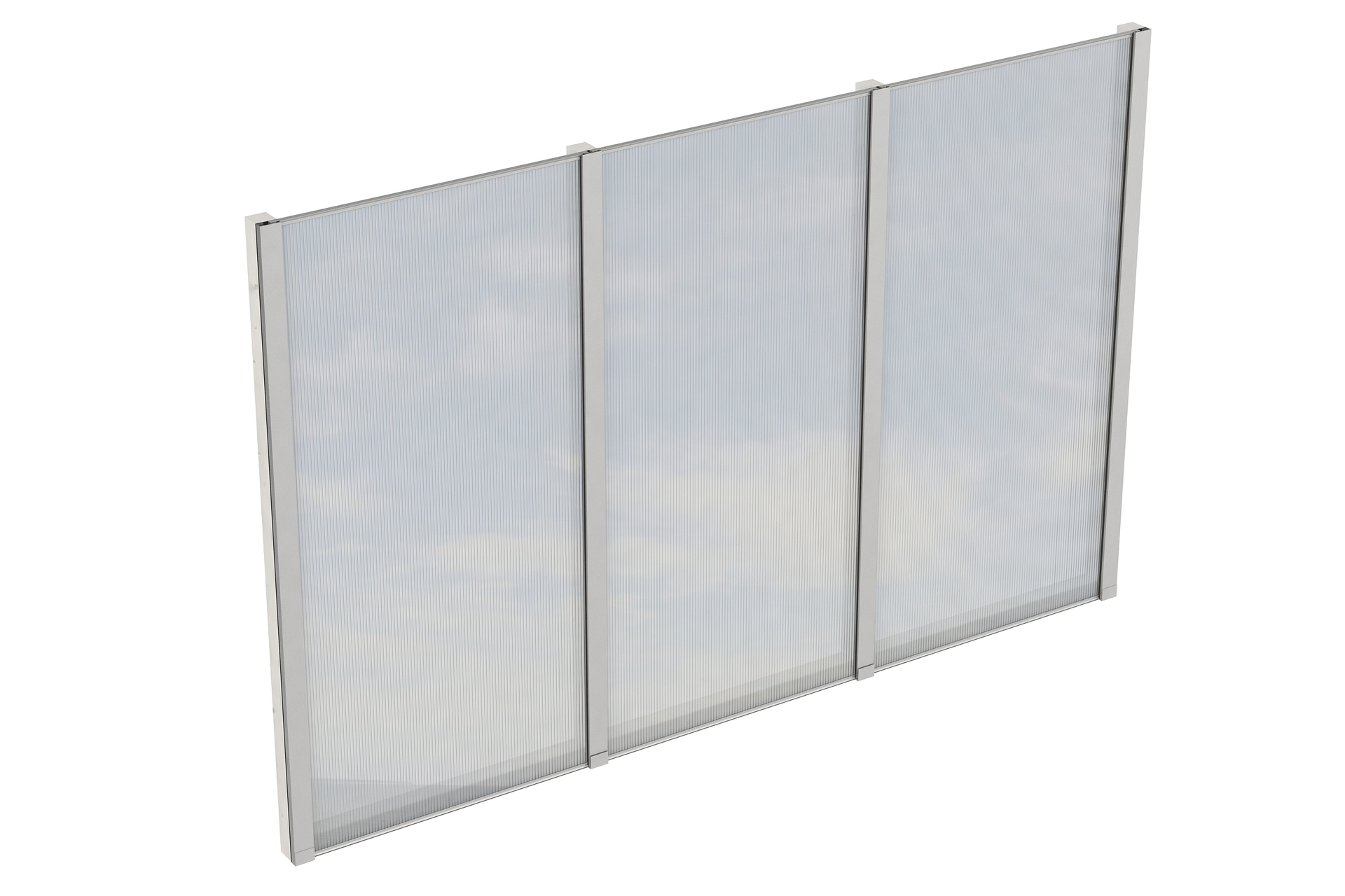 2353384 seitenwand m polycarbonat freistehend fichte