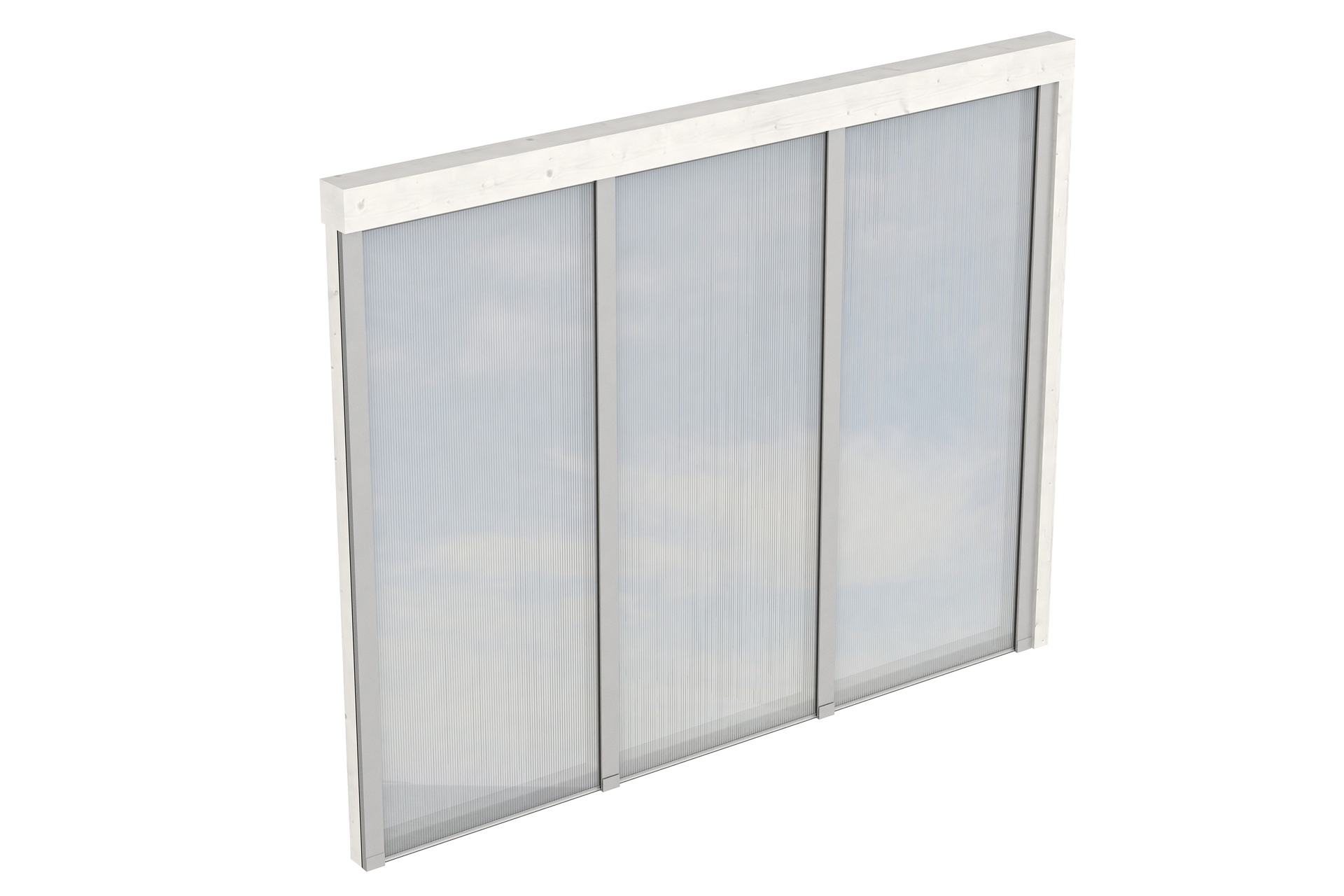 2353399 seitenwand m polycarbonat wandanbau fichte