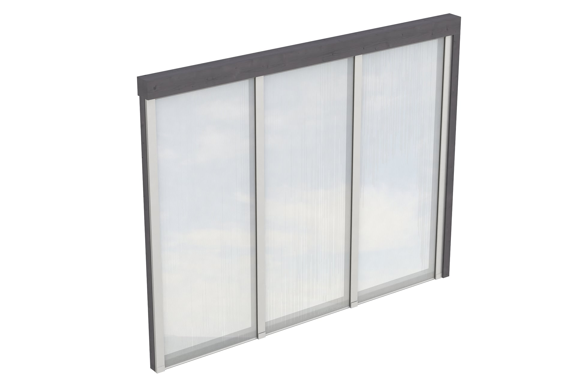 2353400 seitenwand m polycarbonat wandanbau fichte