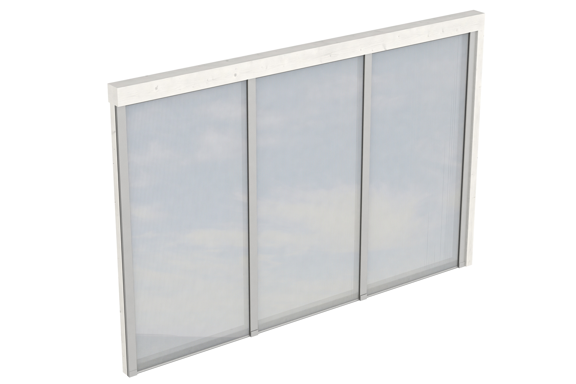 2353404 seitenwand m polycarbonat wandanbau fichte