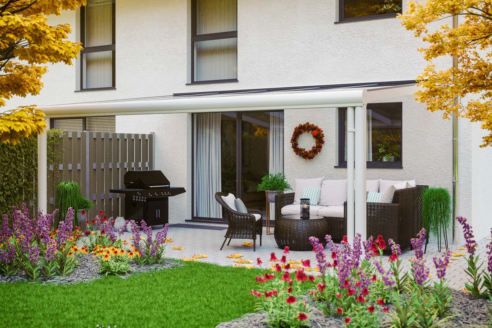 Terrassenüberdachung Garda 1 Terrassenüberdachung Garda