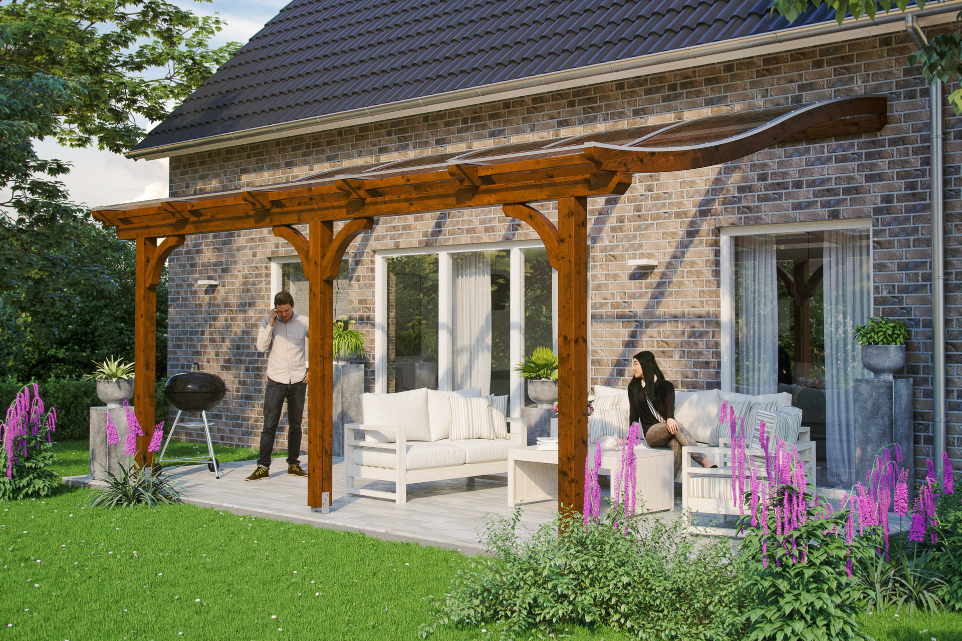 Terrassenüberdachung Venezia 1 Terrassenüberdachung Venezia