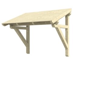 Vordach Paderborn 1 Pultdach