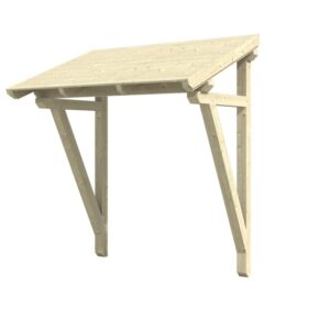 Vordach Paderborn 2 Pultdach