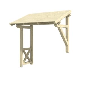 Vordach Paderborn 3 Pultdach