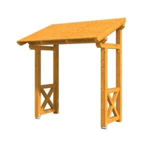 Vordach Paderborn 4 Pultdach