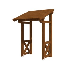 Vordach Potsdam 4 Pultdach