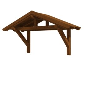 Vordach Stralsund 1 Satteldach