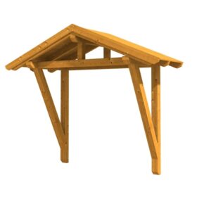 Vordach Stralsund 2 Satteldach