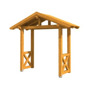 Vordach Stralsund 4 Satteldach