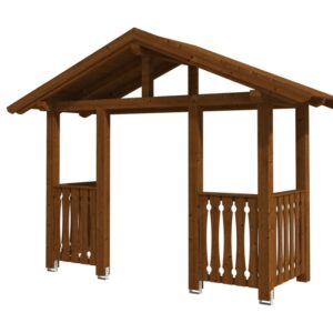 Vordach Stralsund 6 Satteldach