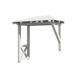 Vordach Wismar 3 Walmdach