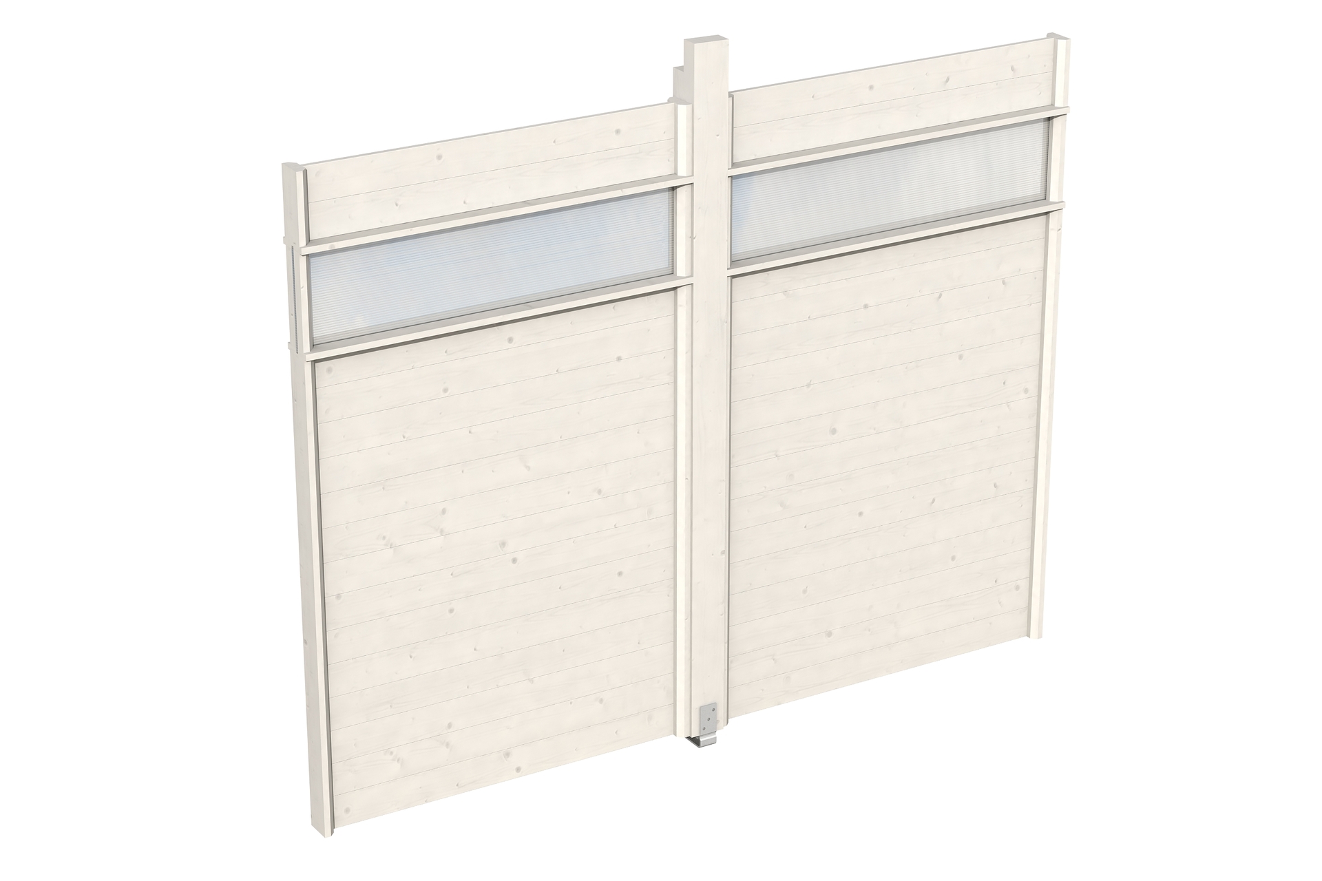 Wand für Pavillon Toulouse mit Lichtband Fichte 270 x 209cm 1 Wand für Pavillon Toulouse mit Lichtband Fichte 270 x 209cm